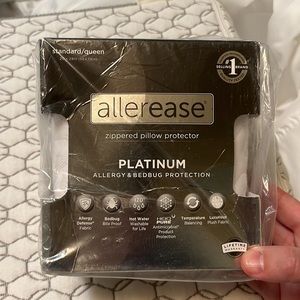 Set of two pillow protectors allerease platinum. Brand new